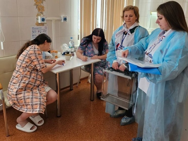 Более тысячи пациентов проголосуют в стационарах и роддомах Томской области