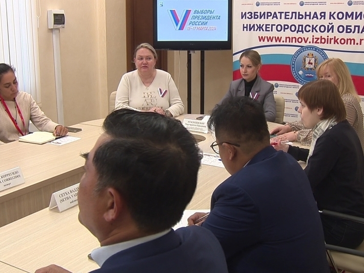 Делегация международных наблюдателей работает на выборах в Нижегородской области