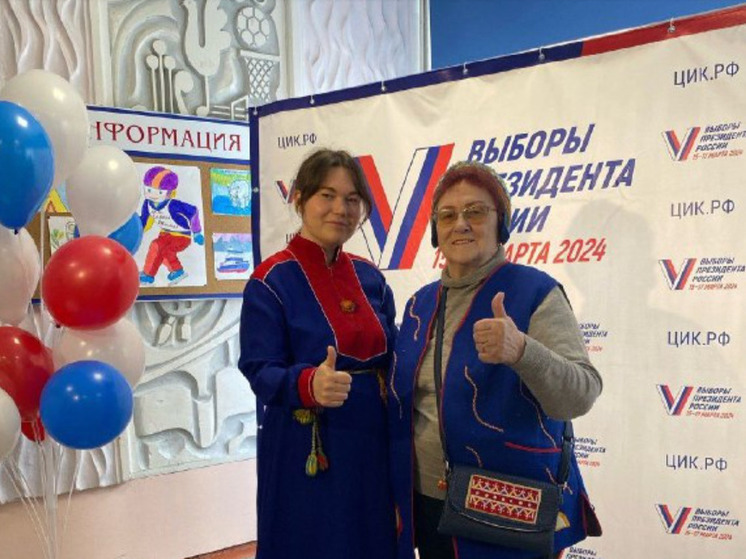 Представители народа саами посетили избирательные участки в Кольском Заполярье