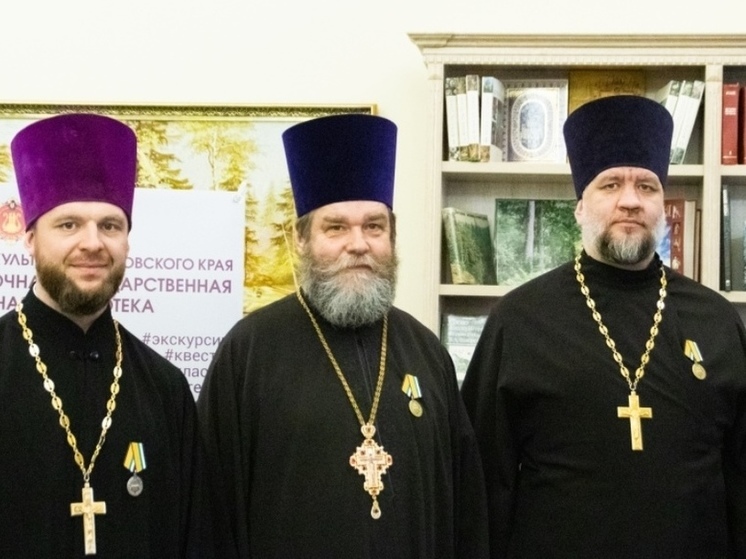 Медалями «За веру и служение Отечеству» награждены хабаровские священники