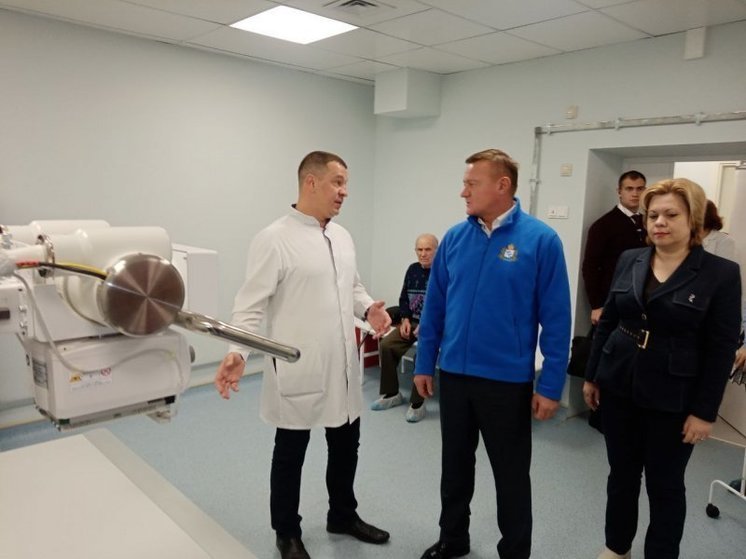 После ремонта открылась поликлиника Курской ЦРБ