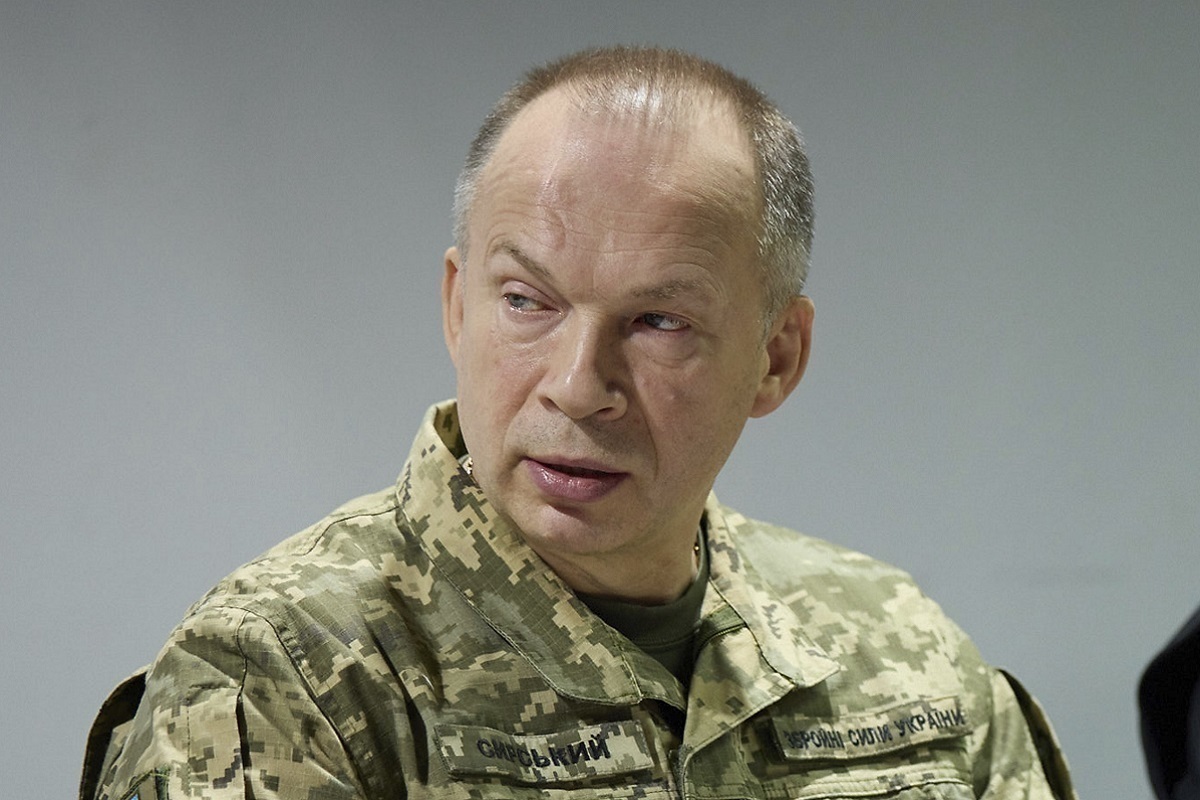 Syrsky complained about the armaments of Russian troops near Avdeevka