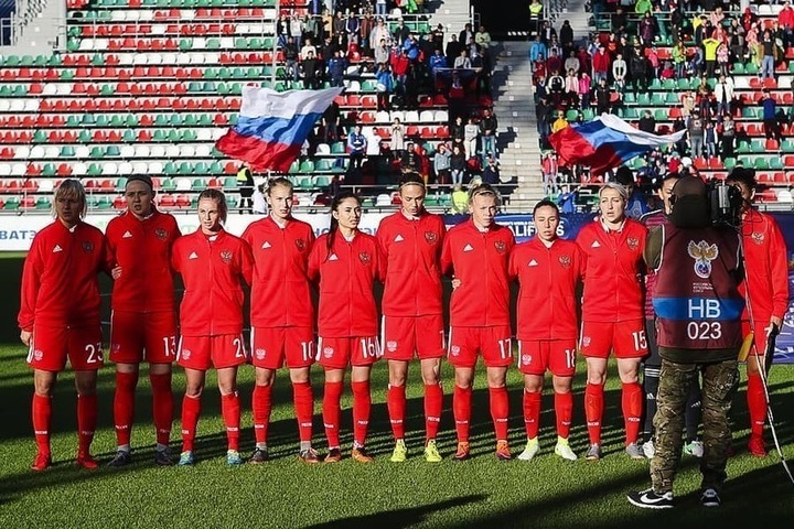 Женская сборная России сохранила позицию в рейтинге ФИФА