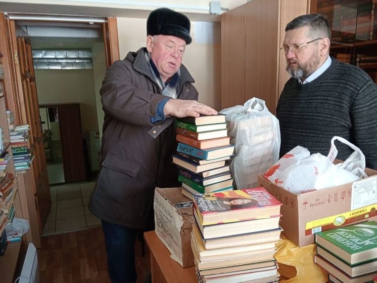 Жители Марий Эл отправили Запорожью больше 2000 книг