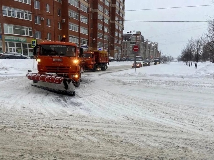Тротуары и дороги будут чистить ночью в Петрозаводске