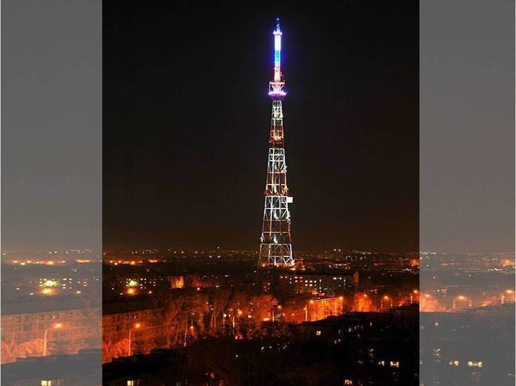 Тамбовская телевышка заиграет яркой подсветкой в честь воссоединения Крыма с Россией