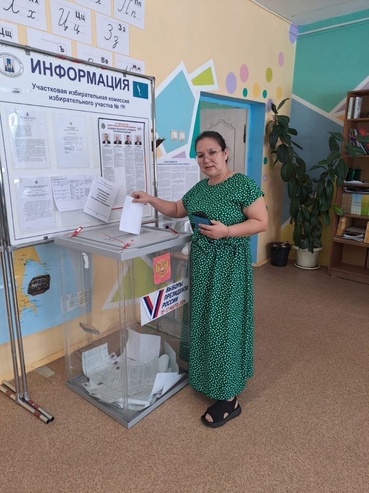 Нивхи Сахалина голосуют на выборах президента РФ