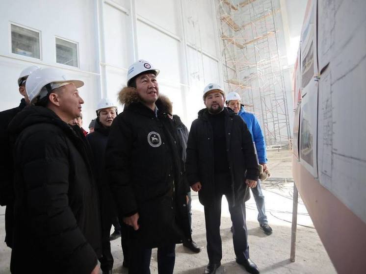 Глава Якутии проверил строительство спортивных объектов к Играм «Дети Азии»
