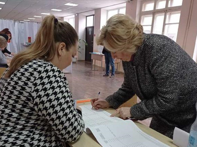 Председатель региональной Общественной палаты, директор научной библиотеки Надежда Рожкова объяснила журналистам, почему она решила не голосовать онлайн и по традиции посетить избирательный участок