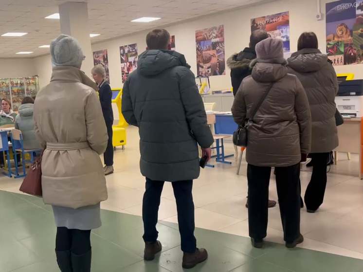 Очереди на участках: Томская область активно участвует в голосовании на выборах президента России