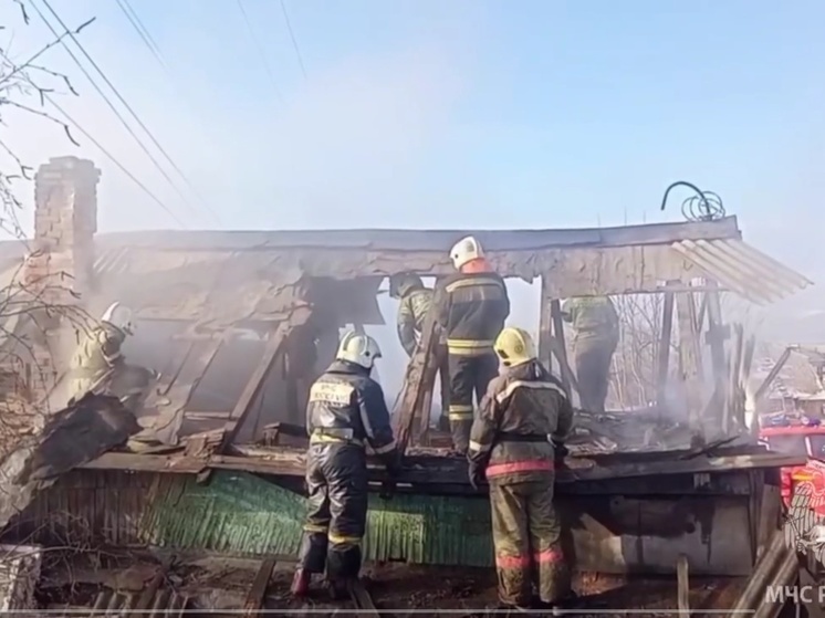 В Улан-Удэ в сгоревшем доме нашли мертвого мужчину