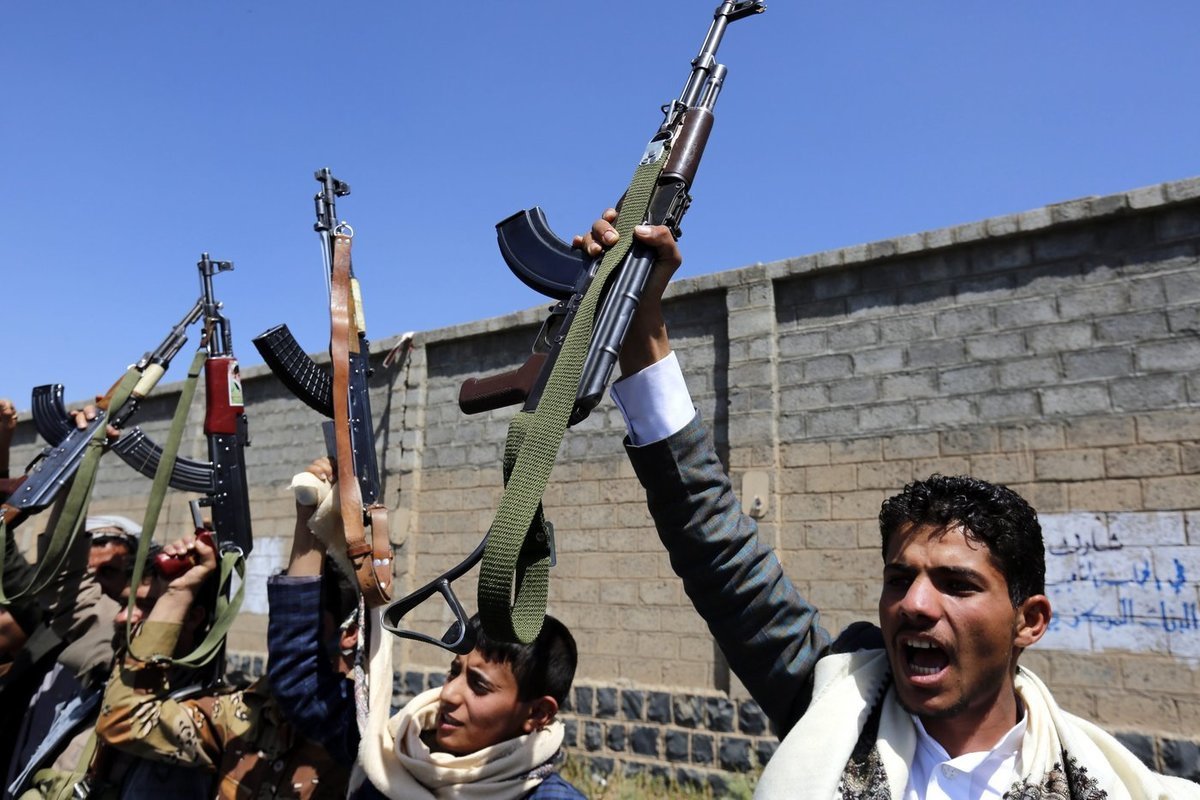 The Houthis announced cooperation with Russia and China