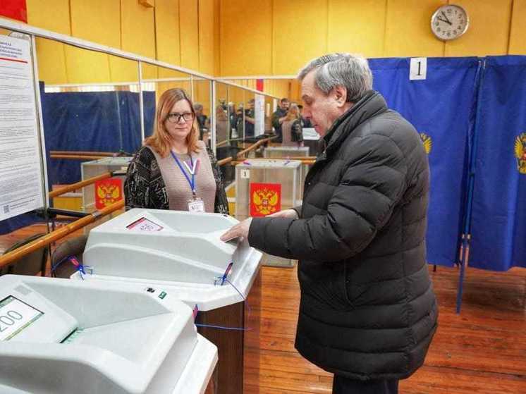 Владимир Городецкий проголосовал на выборах Президента Российской Федерации