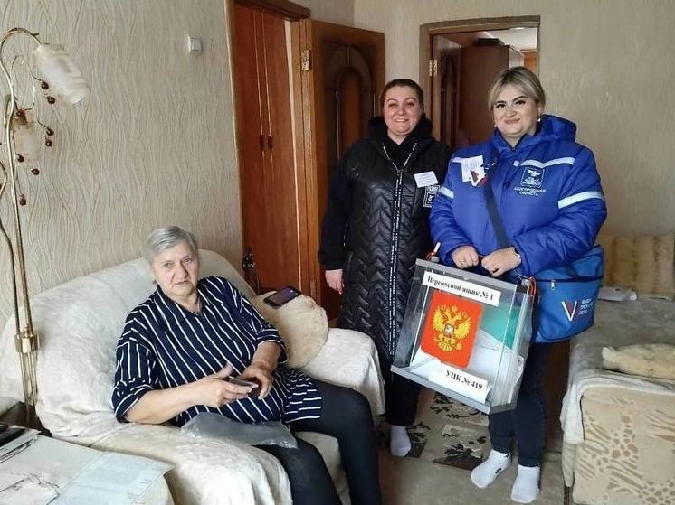 Белгородцам напомнили о возможности проголосовать на дому
