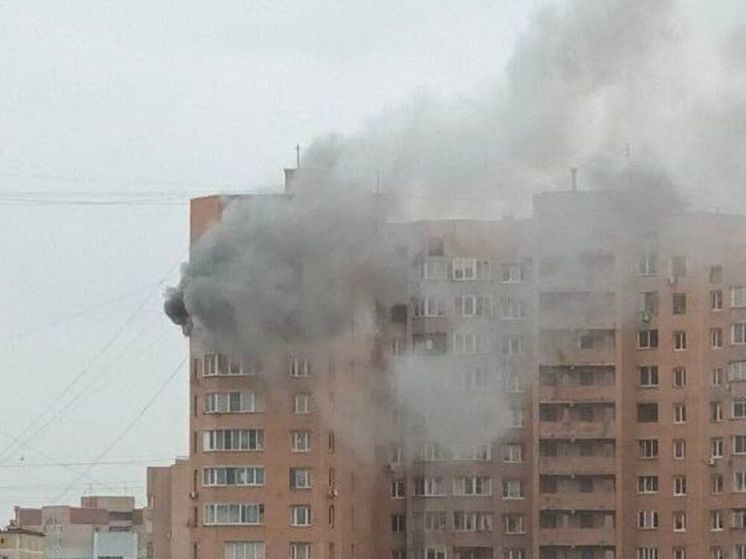 В Одинцово загорелась многоэтажка на улице Новоспортивная