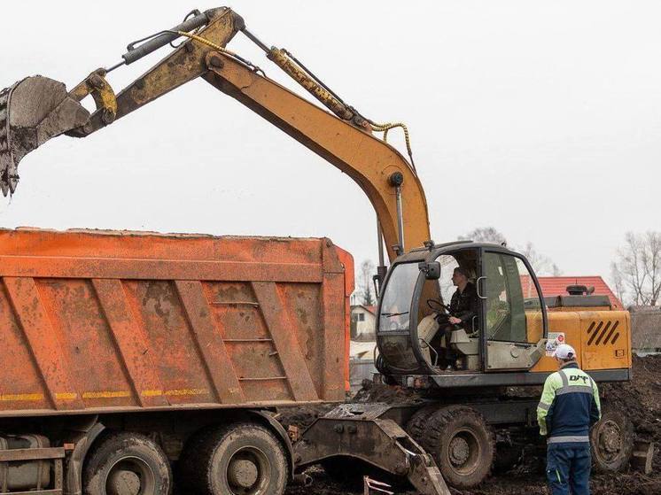 Вырубку деревьев завершили на площади псковского аэропорта для подготовки к капремонту