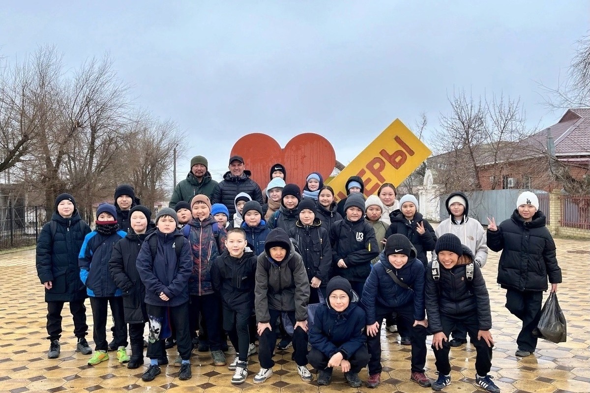 Schoolchildren from the Ketchenerovsky district of Kalmykia competed in “Fun Starts”