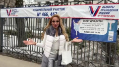Анна Калашникова отдала свой голос за Президента РФ: видео