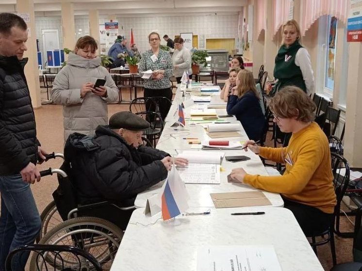 Самый пожилой житель Красногвардейского района проголосовал на выборах