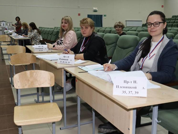 В Курской области на выборах президента западу показали кукиш