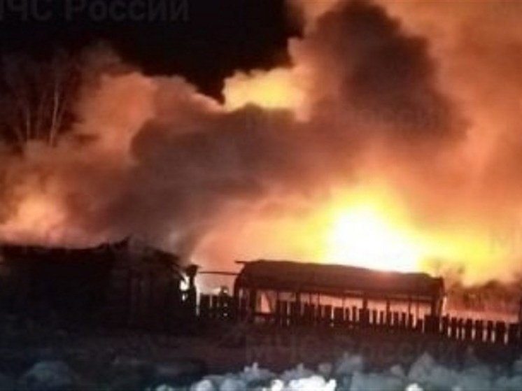 На Сахалине при пожаре погибла пенсионерка