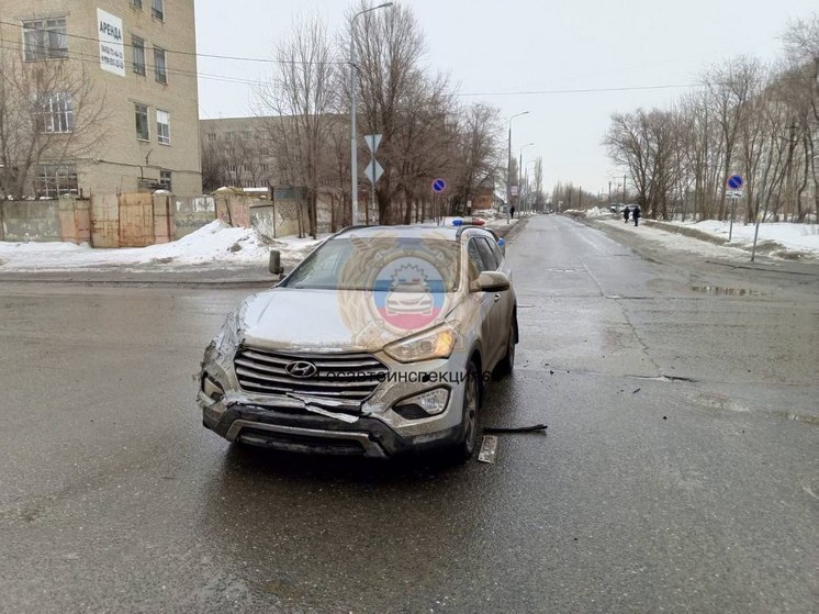 В столкновении иномарок на Антонова пострадала женщина