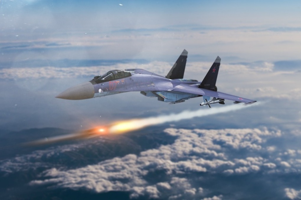 Su-34 destroyed the command post of the Ukrainian Armed Forces with M-62 bombs