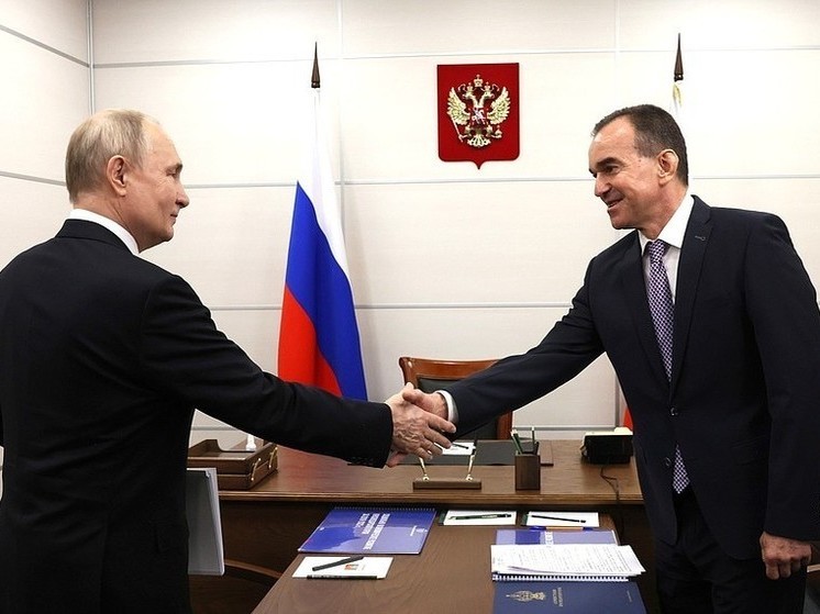 Вениамин Кондратьев поздравил Владимира Путина с победой