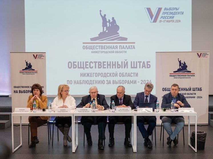 Наблюдатели подвели итоги работы в Нижегородской области на выборах президента РФ