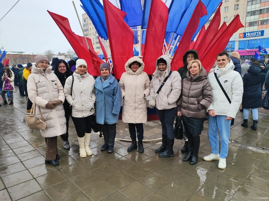 В Оренбурге встретили Крымскую весну
