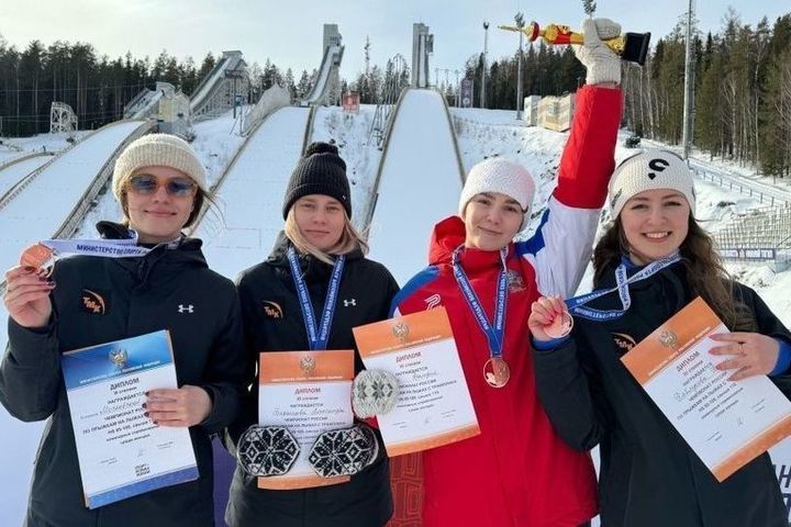 Kirov ski jumper took the All-Russian award