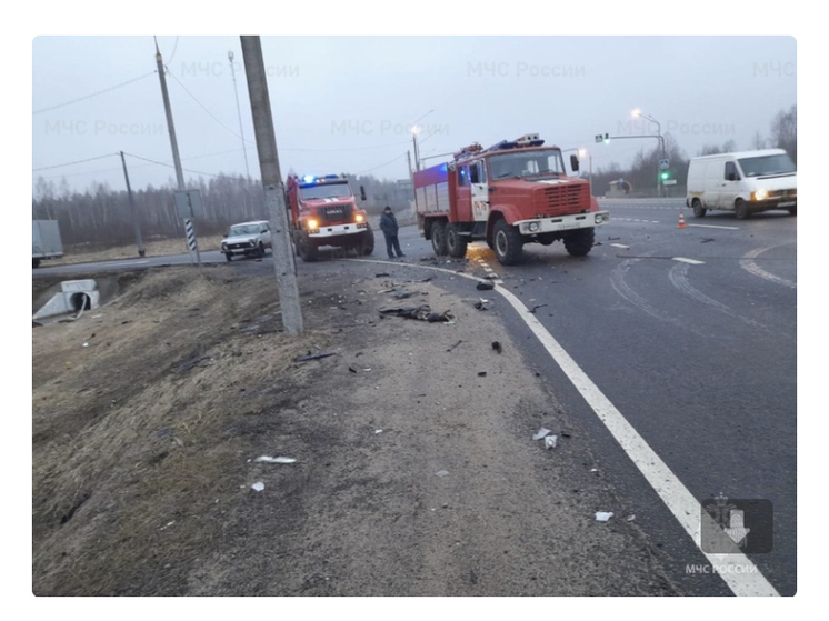 В Краснинском районе  произошло смертельное ДТП