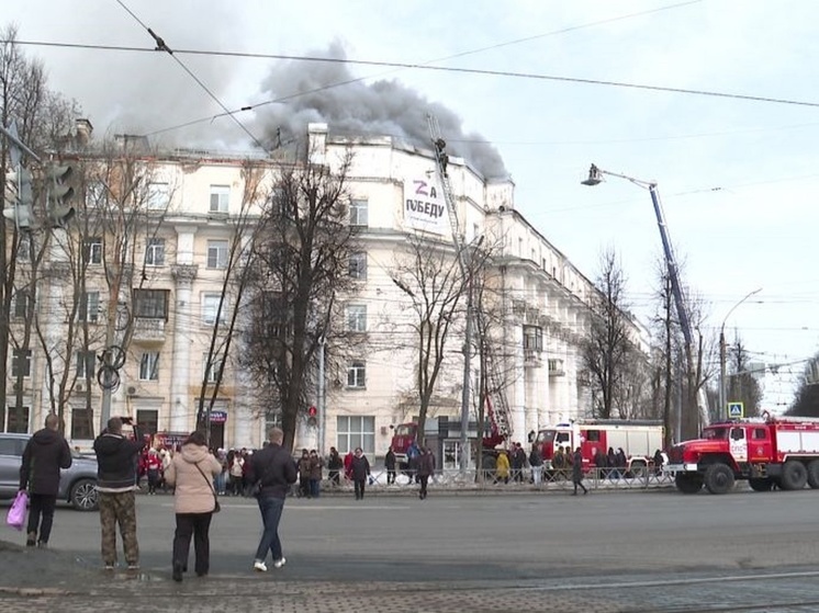 Пожар на проспекте Ленина не навредил воздуху Ярославля