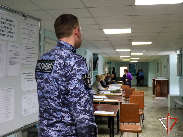 В Марий Эл сотрудники Росгвардии выполнили задачи по обеспечению безопасности во время проведения выборов Президента России