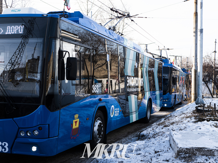 Власти Читы планируют запустить троллейбус №4 к маю