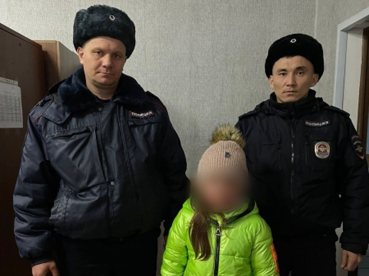 В Соль-Илецке   полицейские оперативно нашли восьмилетнюю девочку