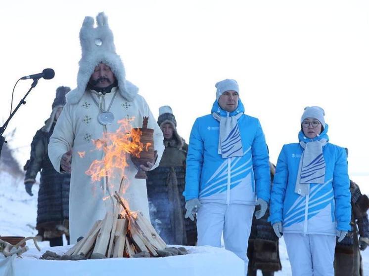 В Якутии зажгли огонь VIII Международных спортивных игр «Дети Азии»