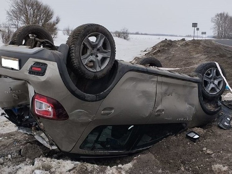 В ДТП в Спасском районе пострадали водитель и пассажирка Renault