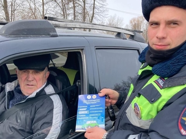 В Пронском районе сотрудники ГАИ провели профилактическую акцию для водителей