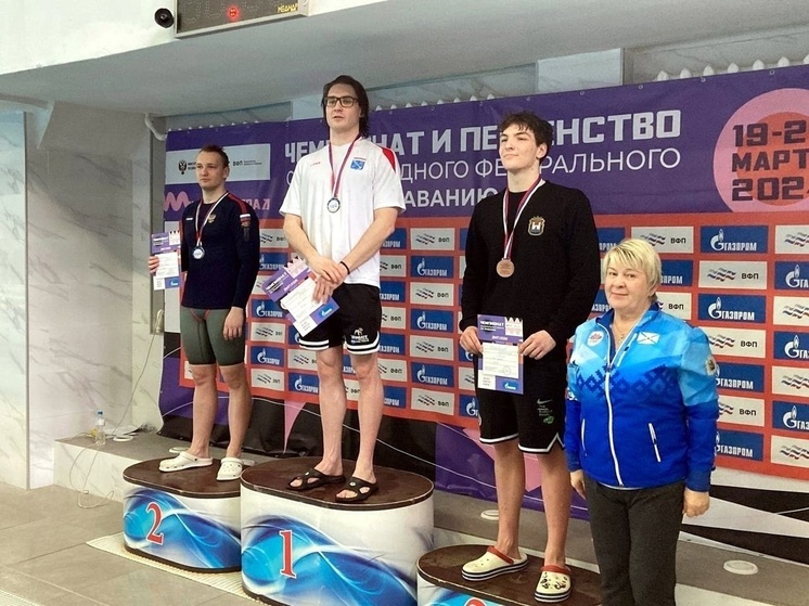 Пловцы из Петрозаводска завоевали медали на чемпионате СЗФО