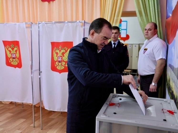 Руководители Кубани поздравили Владимира Путина с победой на выборах
