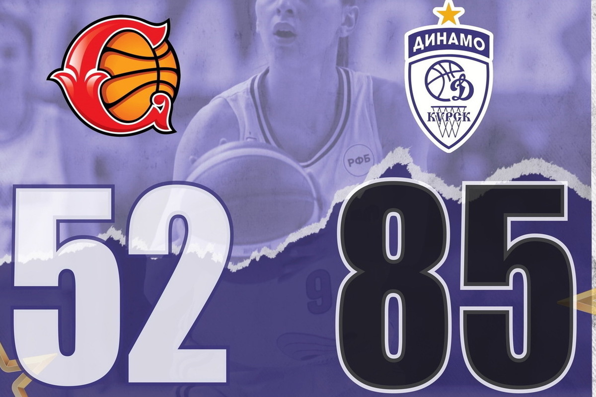 Basketball players from Dynamo Kursk defeated Sparta on the road