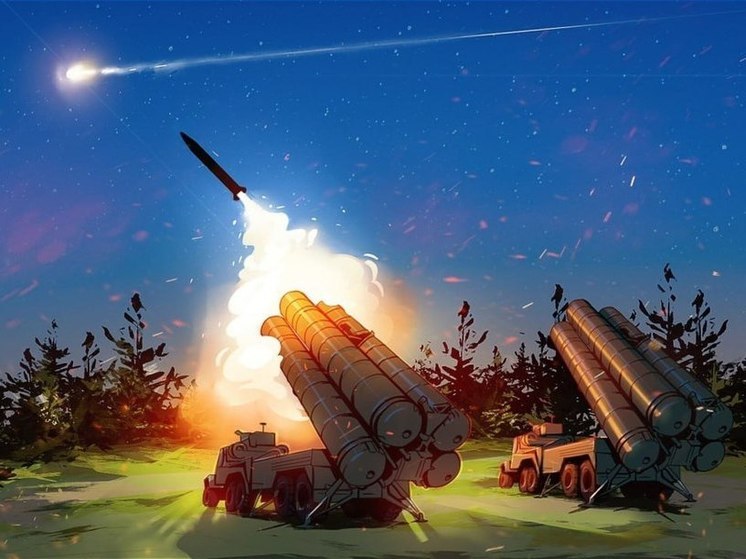 МО РФ: силы ПВО сбили ракету С-200 над территорией Курской области