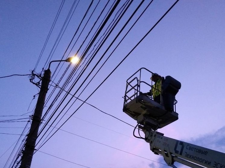 В Курске полностью восстановили электроснабжение на ряде улиц
