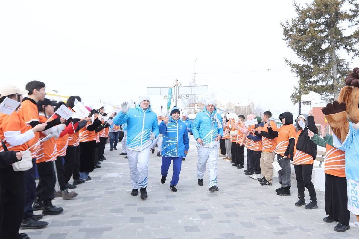 The flame of the VIII International Games "Children of Asia" began its journey through Yakutia