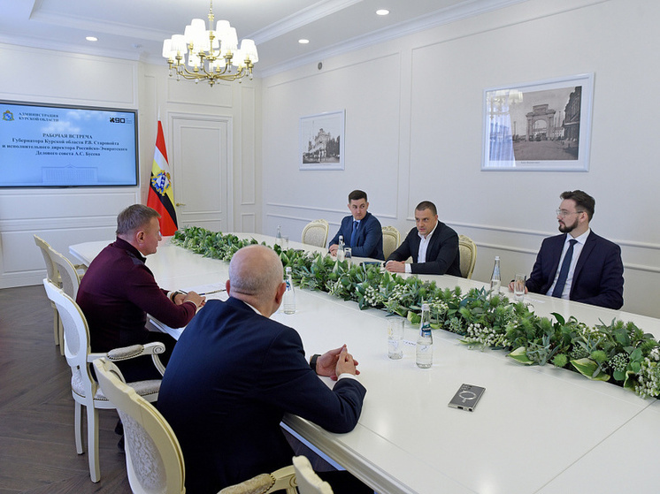 Старовойт провел переговоры с директорам Российско-Эмиратского Делового совета