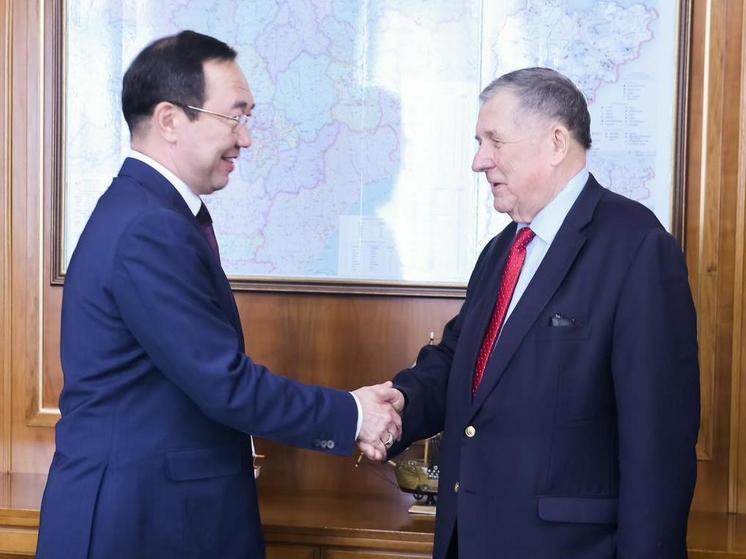 Глава Якутии встретился с чрезвычайным и полномочным послом РФ