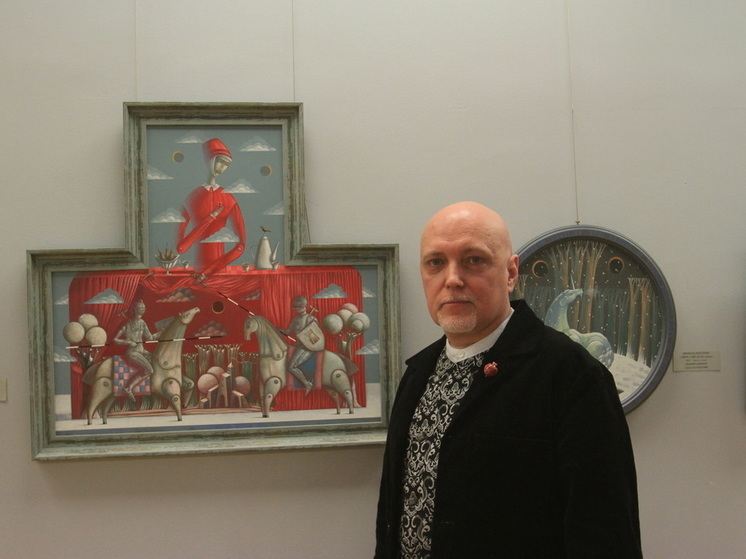 Ретроспективная выставка Георгия Макарова в музее имени Абылхана Кастеева