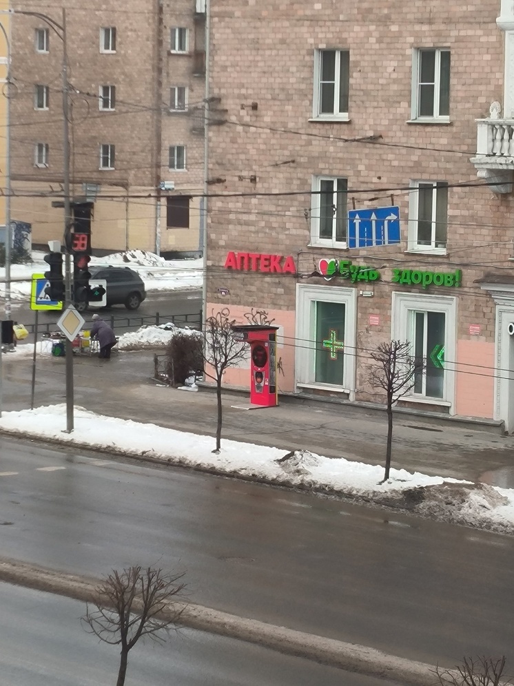Автомат для битья поставили в центре Петрозаводска