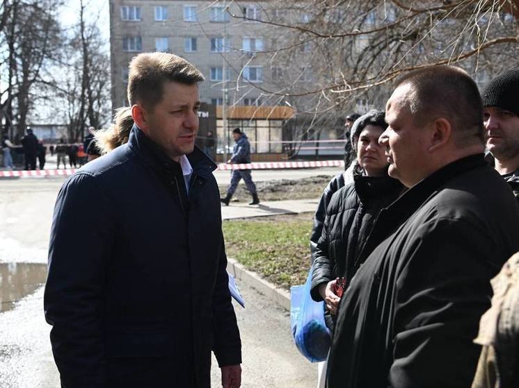 Мэр Белгорода Демидов показал последствия атаки ВСУ на Крейде